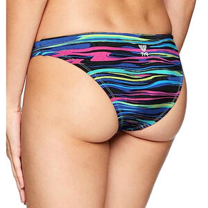 TYR DuraFast One Fresno Mini Bikini Bottoms Women Blue Multi Sz Small 4/6